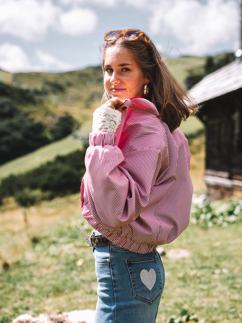 College Jacke „Fräulein Wichtig“