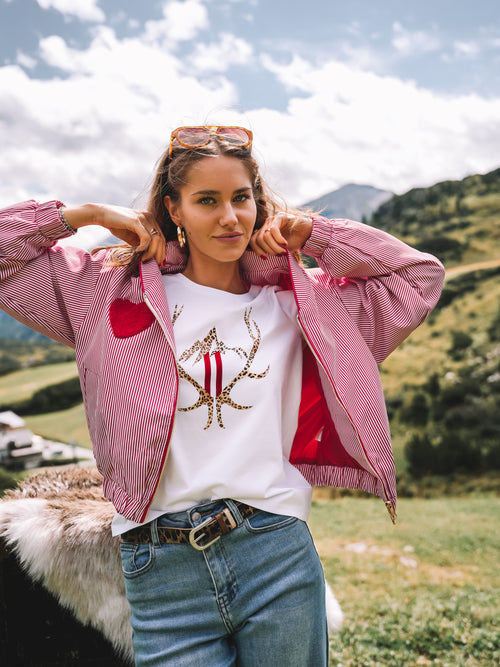 College Jacke „Fräulein Wichtig“