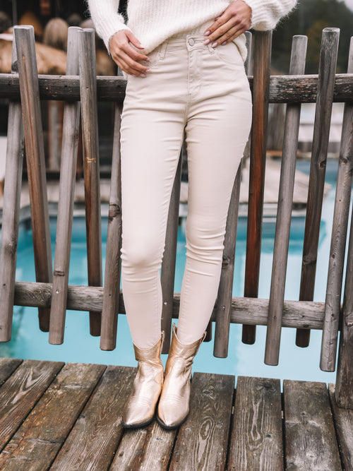 Jeans "Alpine Ivory"