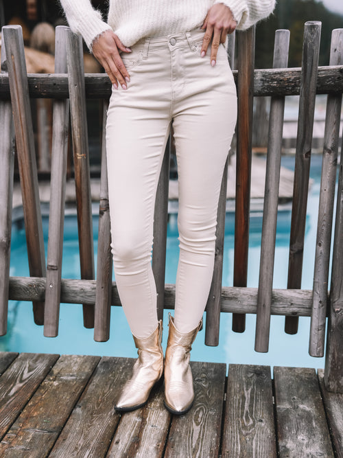 Jeans "Alpine Ivory"