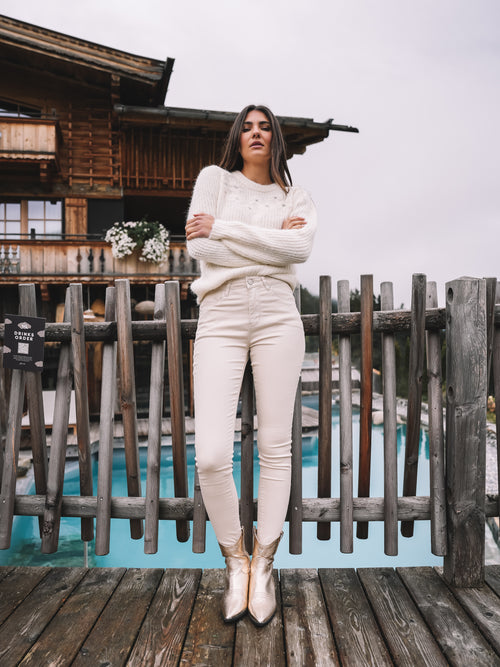 Jeans "Alpine Ivory"