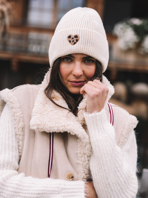 Fake Fur Wendeweste "Herzenswärme"