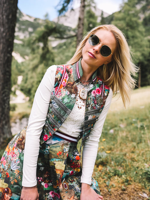 Gilet „Waldpoesie“