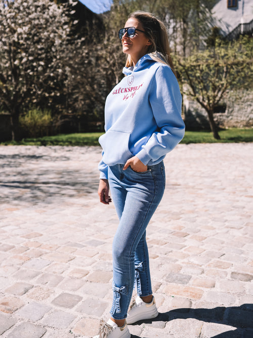 Hoody "Glückspilzin"