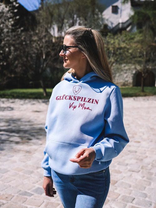 Hoody "Glückspilzin"