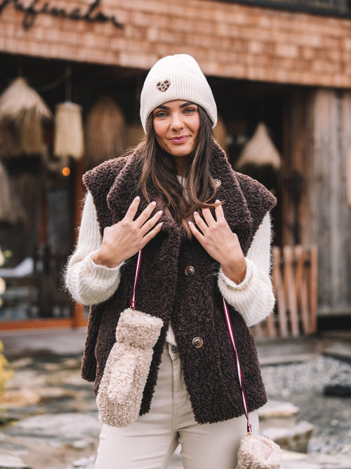 Wendeweste Fake Fur "Bergchérie"