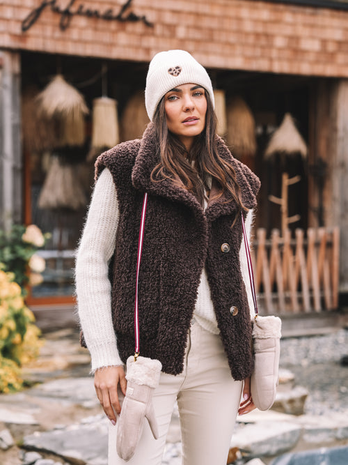 Wendeweste Fake Fur "Bergchérie"