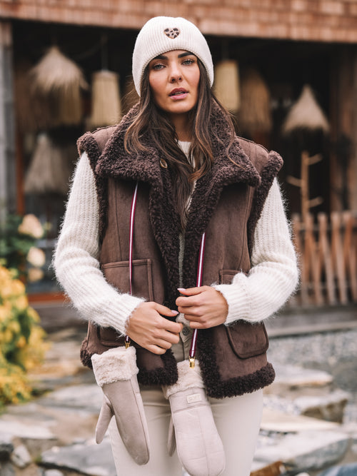 Wendeweste Fake Fur "Bergchérie"