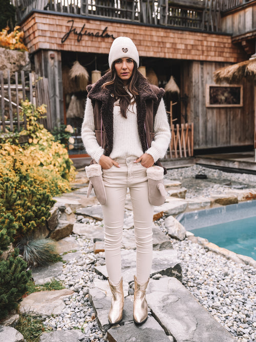 Wendeweste Fake Fur "Bergchérie"
