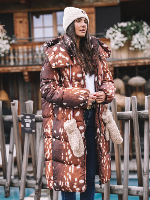 Puffermantel "Wild Fawn"