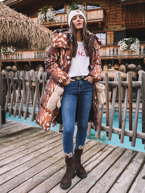 Puffermantel "Wild Fawn"