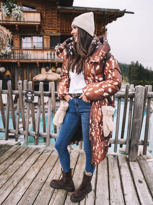 Puffermantel "Wild Fawn"