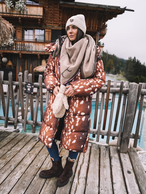 Puffermantel "Wild Fawn"