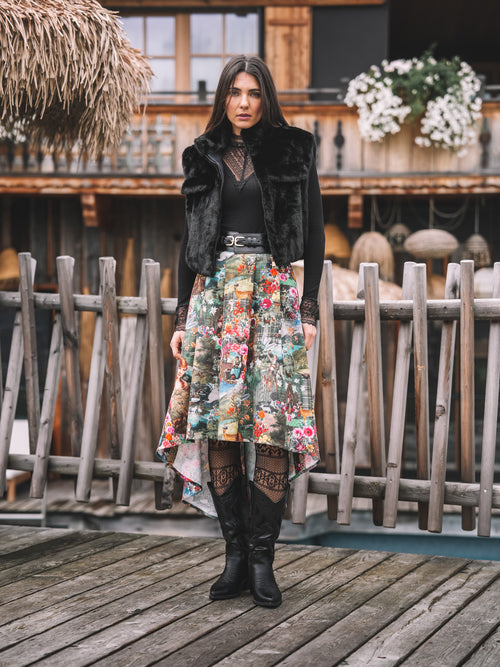 Fake Fur Weste "Fur & Flair"