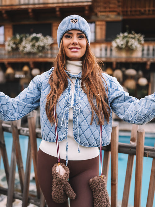 Jacke "Ice Blue Charm"