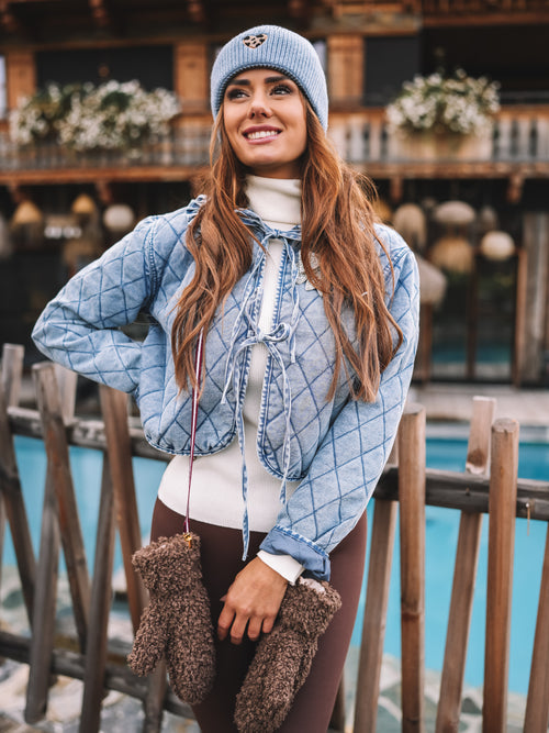 Jacke "Ice Blue Charm"