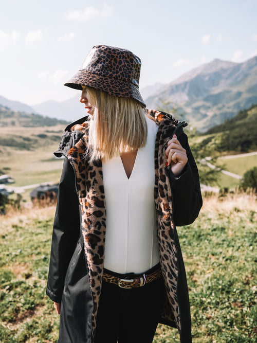 Parka „Leo Elegance“ - schwarz