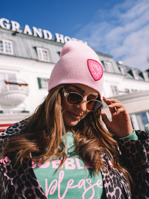 Beanie "Pink Presence"