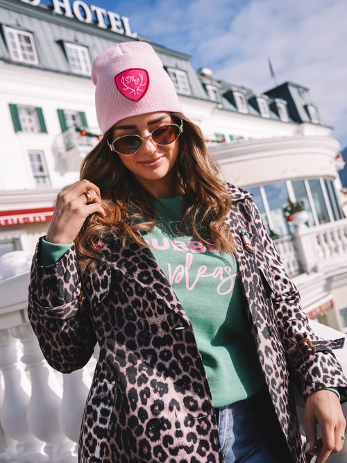 Beanie "Pink Presence"