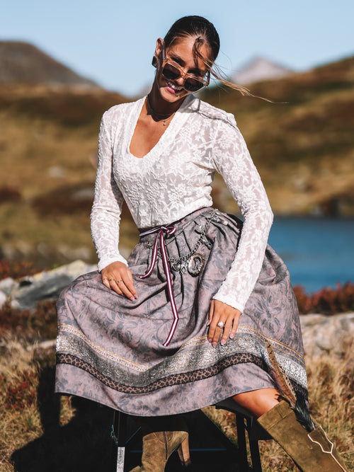 Spitzentop „Bergblume“