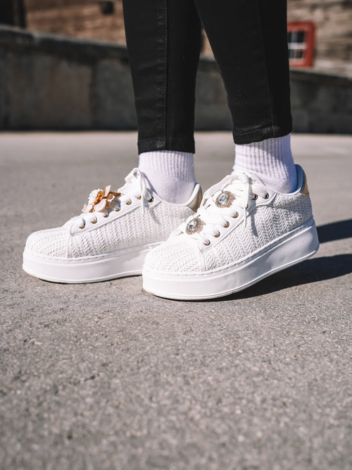 Sneakers „Blanc Couture“