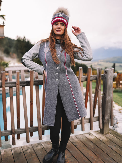 Handstrickmütze "Alpine Seele"