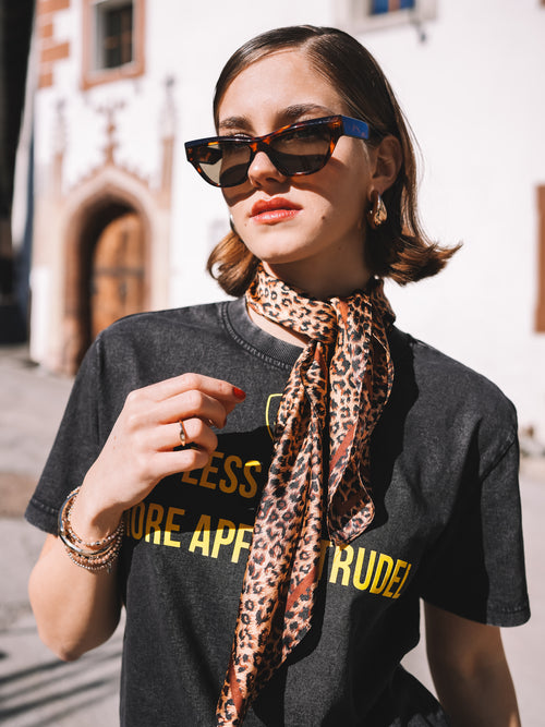 Tuch „Amber Leopard“