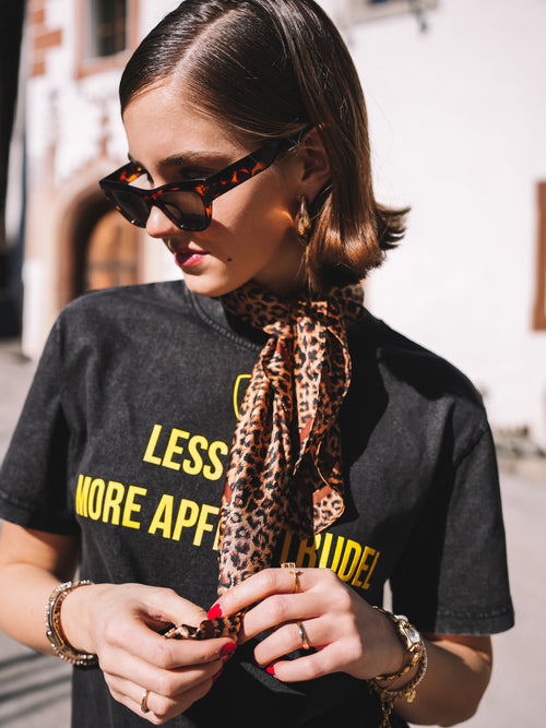 Tuch „Amber Leopard“