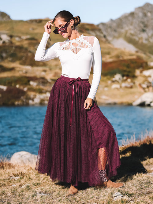 Tüllrock „Berry Whisper“