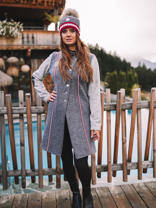 Handstrickmütze "Alpine Seele"