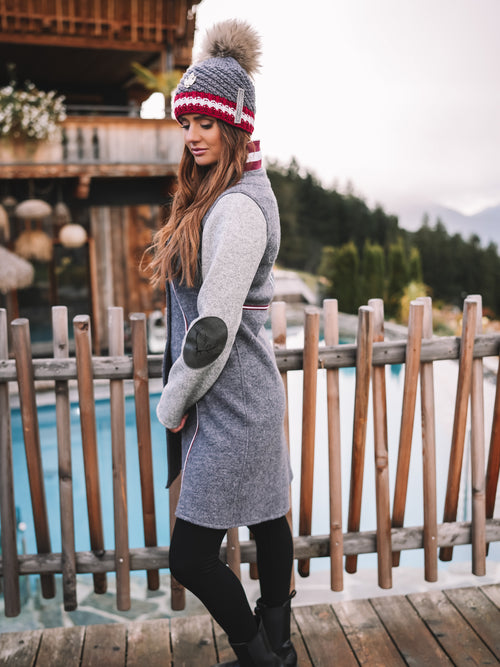 Handstrickmütze "Alpine Seele"