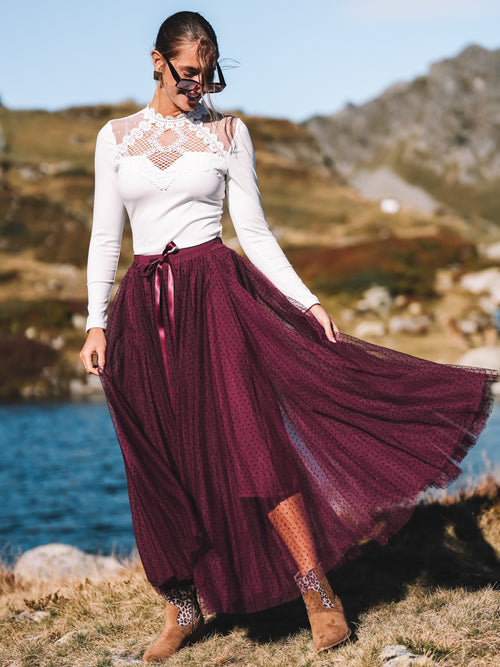 Tüllrock „Berry Whisper“