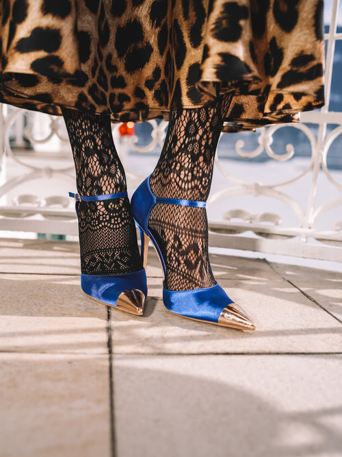 Pumps "Blue Temptation"