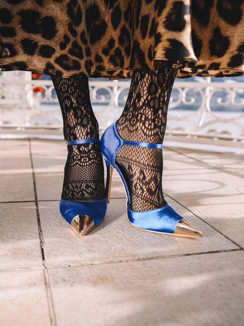 Pumps "Blue Temptation"