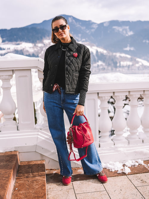 Steppjacke "Black Affection"