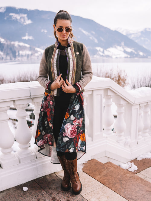 Überrock "Wild Roses"