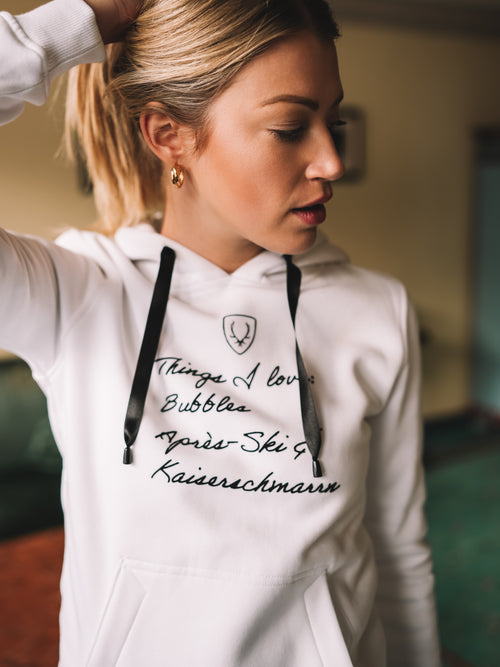 Hoodie "Alpine Love List"