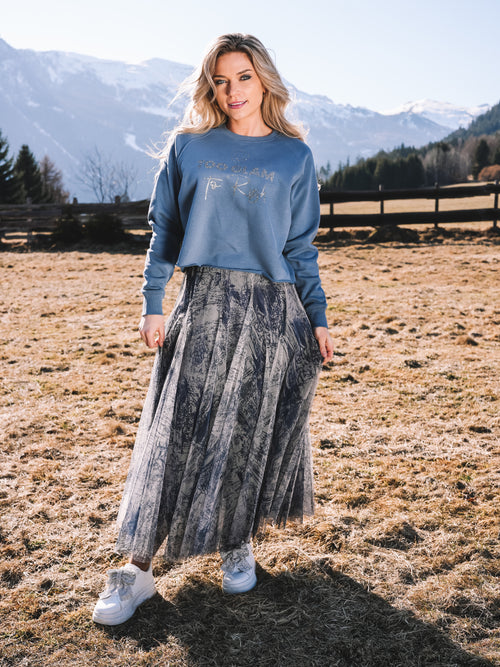 Boxy Pulli „Frozen Shine“