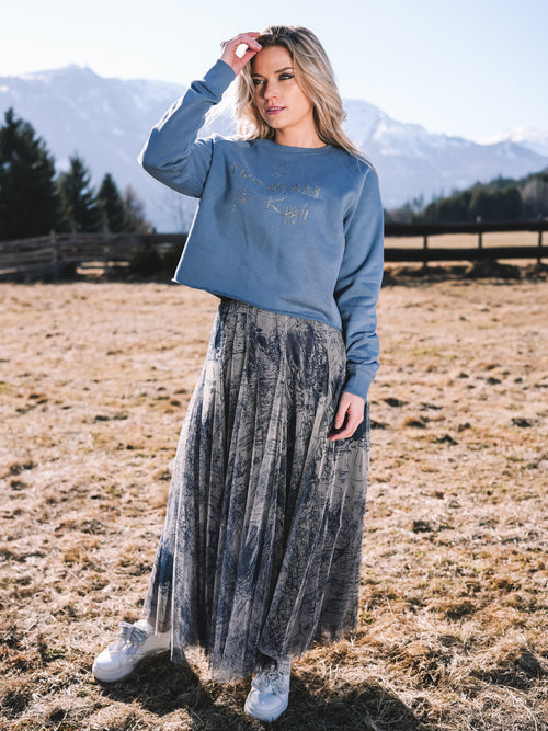 Boxy Pulli „Frozen Shine“