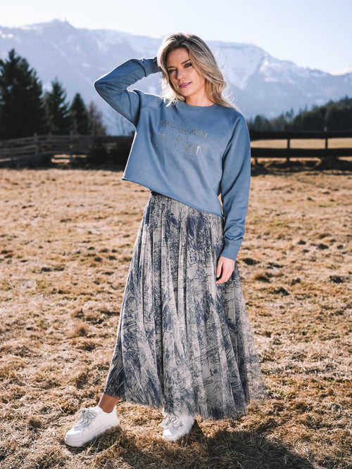 Boxy Pulli „Frozen Shine“