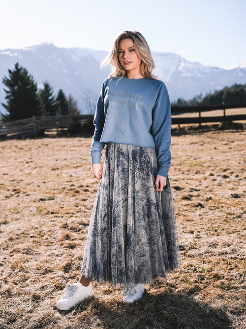 Boxy Pulli „Frozen Shine“