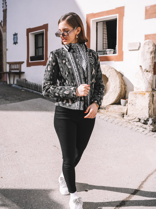 Jacke „Leo Glam Noir“