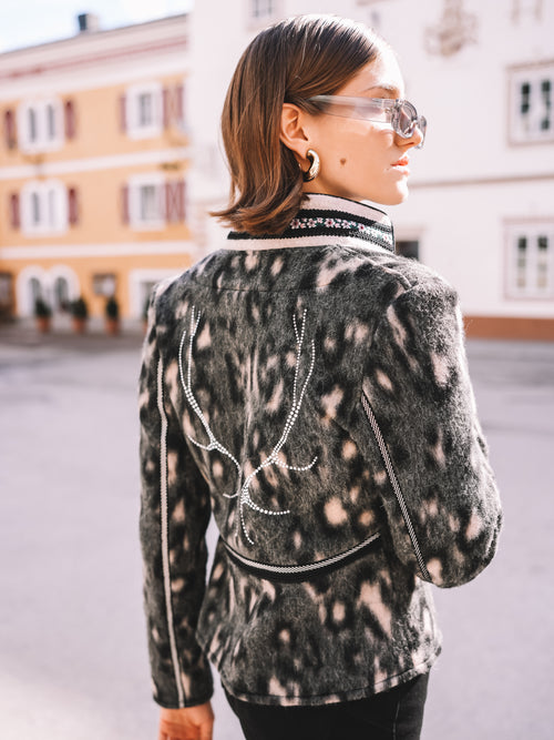 Jacke „Leo Glam Noir“