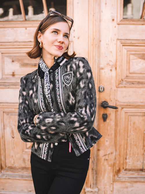 Jacke „Leo Glam Noir“