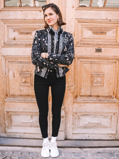 Jacke „Leo Glam Noir“
