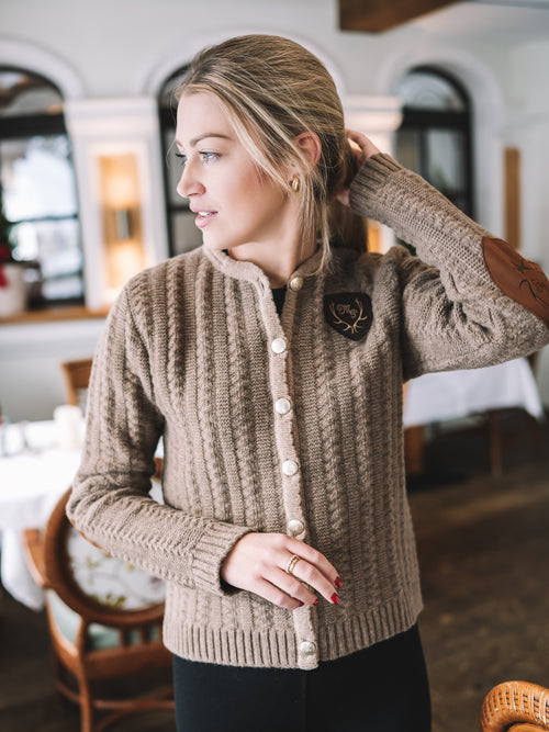 Strickjacke "Herz der Alpen"