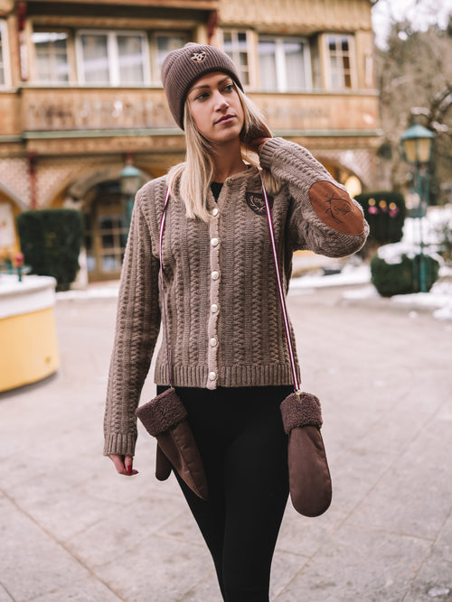 Strickjacke "Herz der Alpen"