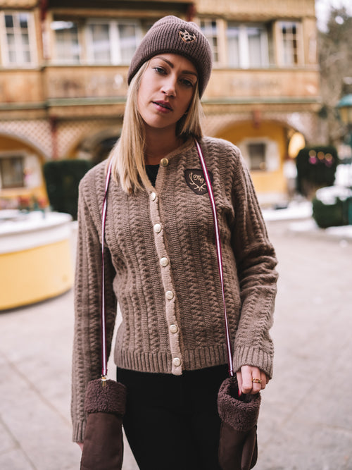 Strickjacke "Herz der Alpen"