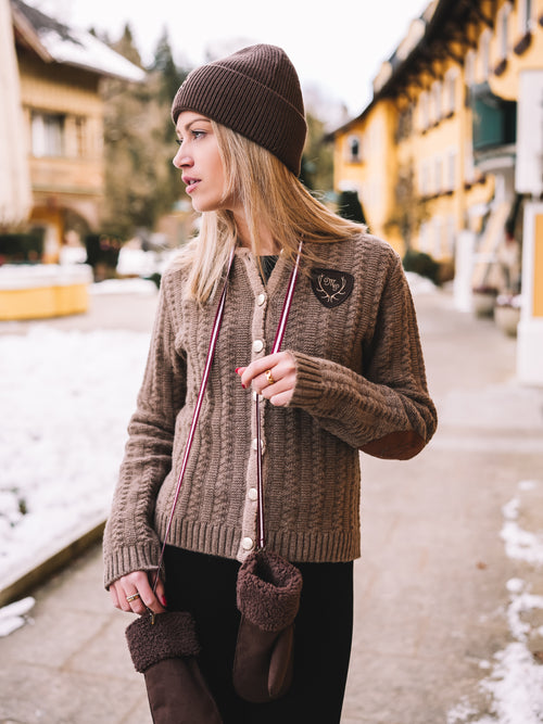 Strickjacke "Herz der Alpen"