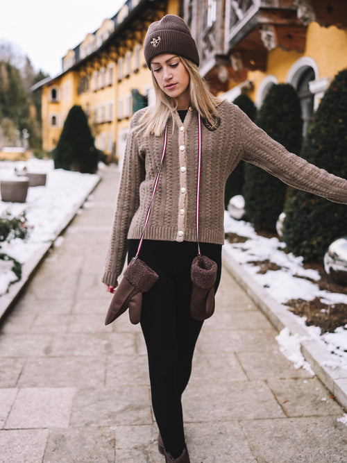 Strickjacke "Herz der Alpen"